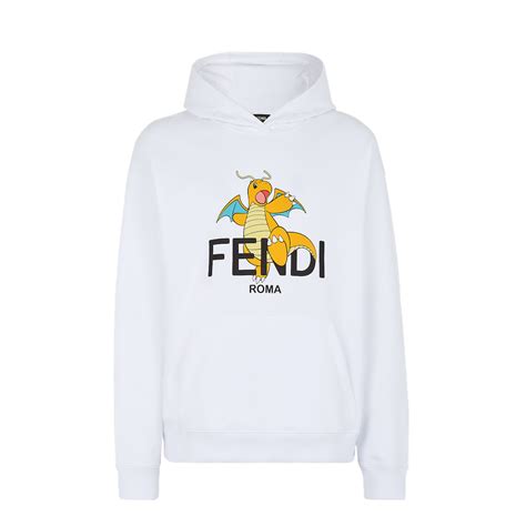 fendi pokemon hoodie|Fendi hoodie size large.